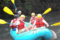 White Water Rafting Class II and III at Balsa River